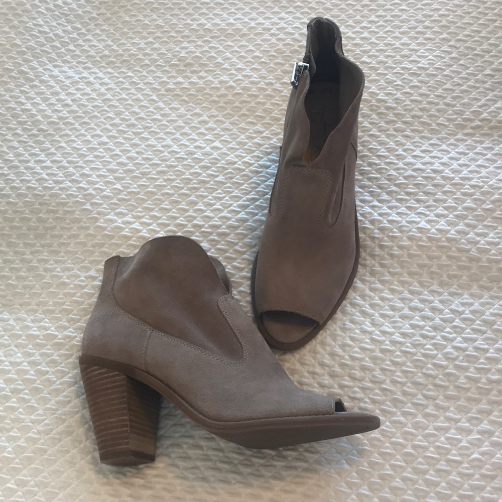 Peep Toe Booties